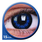 ColourVue Big Eyes - Cool Blue (2 šošovky trojmesačné) - nedioptrické