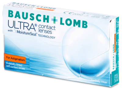 Bausch + Lomb ULTRA for Astigmatism (6 šošoviek)