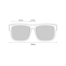 Slnečné okuliare SPY DISCORD Whitewall