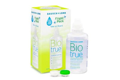 Biotrue 100 ml  flight pack s púzdrom