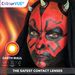 ColourVue Crazy šošovky - Darth Maul (2 ks ročné) - nedioptrické