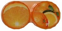 Klasické puzdro motív ovocia - Pomaranč