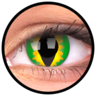 ColourVue Crazy šošovky - Green Dragon (2 ks ročné) - nedioptrické, dopredaj
