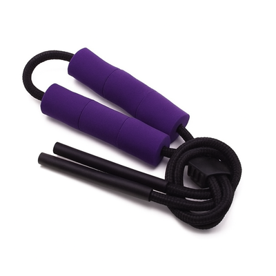 Šnúrka na okuliare k vodným športom a plávaniu - fialové valčeky