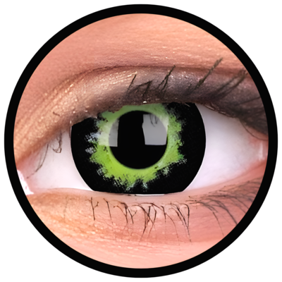 ColourVue Crazy šošovky - Eclipse (2 ks ročné) - nedioptrické, dopredaj