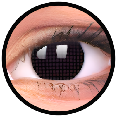 ColourVue Crazy šošovky - Black Screen (2 ks třojmesačné) - nedioptrické