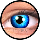 ColourVue Crazy šošovky - Space Blue (2 ks trojmesačné) - nedioptrické