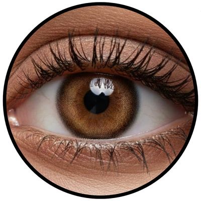 Phantasee Fashion - Design Brown (2 šošovky trojmesačné) - nedioptrické