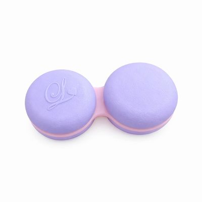 Klasické puzdro makrónka - fialové