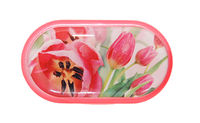 Púzdro so zrkadielkom motív kvety - Tulipán