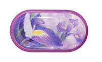 Púzdro so zrkadielkom motív kvety - Iris