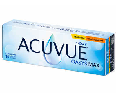 Acuvue Oasys Max 1-Day for Astigmatism (30 šošoviek)
