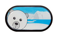Ozdobné púzdro so zrkadielkom Sever - Ľadový Medveď