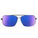 SPY slnečné okuliare Leo Gunmetal - Happy bronze / Blue spectra