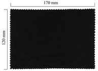 Handričku na okuliare z mikrovlákna jednofarebný - čierny 120x170