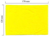 Handričku na okuliare z mikrovlákna jednofarebný - žltý 120x170